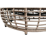 Garden sofa Home ESPRIT Dark grey 198 x 168 x 168 cm-3