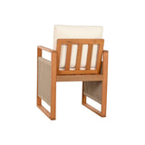 Table set with chairs Home ESPRIT Brown 230 x 100 x 75 cm-7