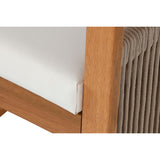 Table set with chairs Home ESPRIT Brown 230 x 100 x 75 cm-3