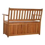 Bench Home ESPRIT Brown Acacia Natural 120 x 60 x 87 cm-7