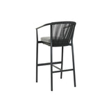 Stool Home ESPRIT Aluminium synthetic rattan 57 x 61 x 108 cm-3