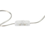 Floor Lamp Home ESPRIT White Silver 50 W 220 V 35 x 35 x 150 cm (3 Pieces)-3