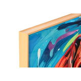 Painting Home ESPRIT Aluminium MDF Wood 80 x 3,5 x 80 cm-3