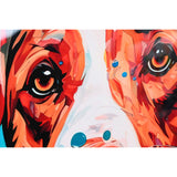 Painting Home ESPRIT Aluminium MDF Wood 80 x 3,5 x 80 cm-2