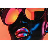 Painting Home ESPRIT Aluminium MDF Wood 80 x 3,5 x 80 cm-2