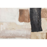 Painting Home ESPRIT White Beige Abstract Urban 92 x 4,5 x 121,5 cm (2 Units)-2