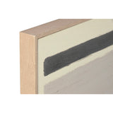 Painting Home ESPRIT Brown Black Abstract Urban 102 x 4,5 x 102 cm (2 Units)-7