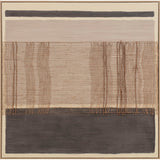 Painting Home ESPRIT Brown Black Abstract Urban 102 x 4,5 x 102 cm (2 Units)-4