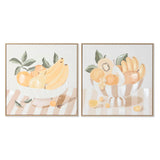 Canvas Home ESPRIT polystyrene Canvas 80 x 4 x 80 cm-0