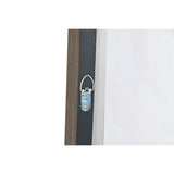 Painting Home ESPRIT Green Orange Pink Dark grey Flower Shabby Chic (2 Units)-1