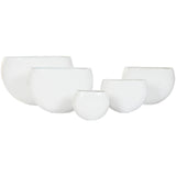 Planter Home ESPRIT White Aluminium 54 x 24 x 36 cm 54 x 25 x 36 cm (5 Units)-0