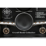 Wall Clock Home ESPRIT Golden Silver Metal Aeroplane Vintage 175 x 21 x 64 cm-2