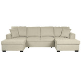 Sofabed Home ESPRIT Sand Modern 298 x 154 x 92 cm-0