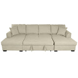 Sofabed Home ESPRIT Sand Modern 298 x 154 x 92 cm-2