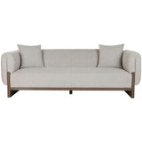 Sofa Home ESPRIT Brown Beige Scandi 220 x 95 x 77 cm-1