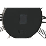 Wall Clock Home ESPRIT Dark brown Metal 80 x 8 x 80 cm-2