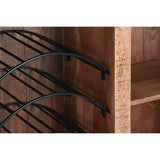 Bar unit Home ESPRIT Black Natural 145 x 53 x 100 cm-5