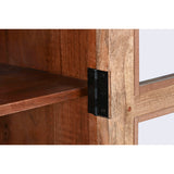 Display Stand Home ESPRIT Brown Crystal Mango wood 165 x 45 x 210 cm-2