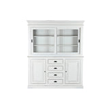 Display Stand Home ESPRIT White Crystal Mango wood 170 x 45 x 200 cm-1