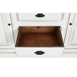 Display Stand Home ESPRIT White Crystal Mango wood 170 x 45 x 200 cm-7