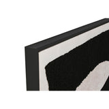 Painting Home ESPRIT Black Beige Abstract 103 x 4,3 x 143 cm (2 Units)-3