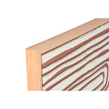 Painting Home ESPRIT Beige Terracotta Abstract 83 x 4,3 x 123 cm (2 Units)-3