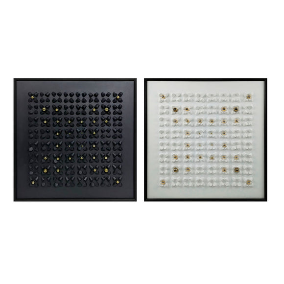 Canvas Home ESPRIT polystyrene Canvas 100 x 3,5 x 100 cm-0