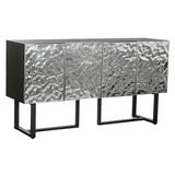 Sideboard Home ESPRIT Silver Metal Steel 151 x 41 x 80 cm-0