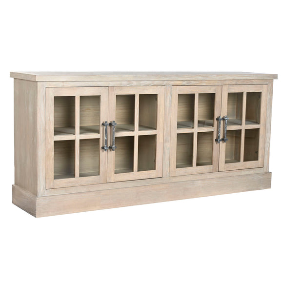 Sideboard Home ESPRIT Natural Wood Crystal 180 x 40 x 82 cm-0