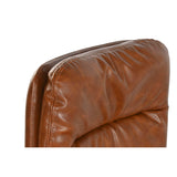 Dining Chair Home ESPRIT Synthetic Leather Metal 71 x 49 x 90 cm-2