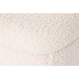 Bench Home ESPRIT White Black Polyester Steel 145 x 45 x 45 cm-4