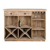 Bar unit Home ESPRIT Brown 146 x 54 x 110 cm-2