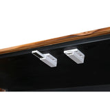 Display Stand Home ESPRIT Brown Black Teak Acacia 100 x 40 x 185 cm-4