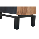 Display Stand Home ESPRIT Brown Black Teak Acacia 100 x 40 x 185 cm-2