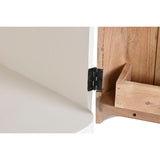 Bottle rack Home ESPRIT White Natural 85 x 50 x 100 cm-6