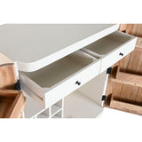 Bottle rack Home ESPRIT White Natural 85 x 50 x 100 cm-5