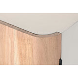 Bottle rack Home ESPRIT White Natural 85 x 50 x 100 cm-2