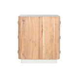 Bottle rack Home ESPRIT White Natural 85 x 50 x 100 cm-1