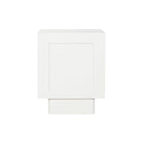 Nightstand Home ESPRIT White Natural 40 x 35 x 50 cm-7