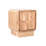 Nightstand Home ESPRIT Natural 40 x 40 x 50 cm-0