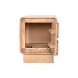 Nightstand Home ESPRIT Natural 40 x 40 x 50 cm-6
