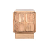 Nightstand Home ESPRIT Natural 40 x 40 x 50 cm-1