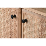 Sideboard Home ESPRIT Metal Acacia 88 x 40 x 80 cm-4