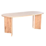 Dining Table Home ESPRIT Acacia 200 x 90 x 76 cm-0
