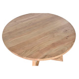 Dining Table Home ESPRIT Acacia 115 x 115 x 76 cm-5