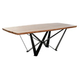 Dining Table Home ESPRIT Metal Acacia 220 x 100 x 76 cm-0