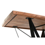 Dining Table Home ESPRIT Metal Acacia 220 x 100 x 76 cm-3