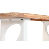 Centre Table Home ESPRIT White 120 x 60 x 45 cm 121 x 60,5 x 45 cm-2