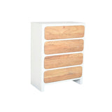 Chest of drawers Home ESPRIT White Natural Mediterranean 80 x 42 x 106 cm-0
