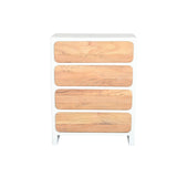 Chest of drawers Home ESPRIT White Natural Mediterranean 80 x 42 x 106 cm-1